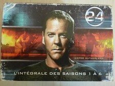 COFFRET SERIE COLLECTOR 42 DVD "24 HEURES CHRONO" L'INTEGRALE SAISON 1 A 6//BE.