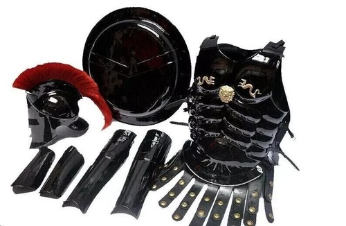 Ensemble casque médiéval 300