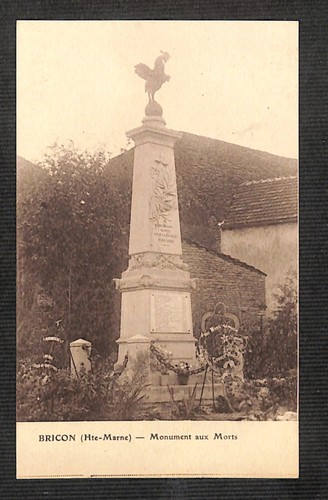 Bricon monument aux - bricon,