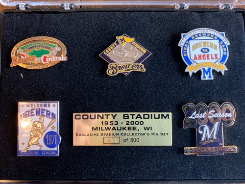 Rare milwaukee brewers county - milwaukee,