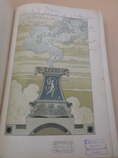 Jules Massenet : Esclarmonde partitions dédicace manuscrite 1892 Eugène Grasset