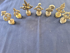 7 MOUCHETTES A BOUGEOIR ANCIEN Régule ÉTEIGNOIR A BOUGIE°BOUCHON DE CHANDELIER B