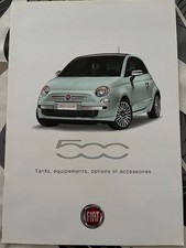 Brochure Fiat 500 Tarifs /