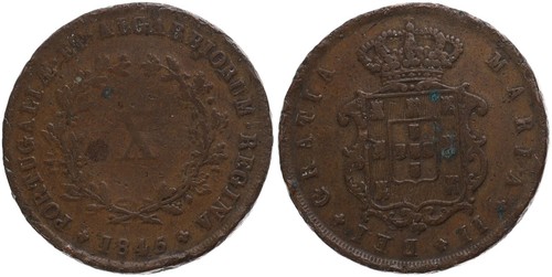 Portugal portugaise 10 reis - -,