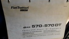 Fiat Someca tracteur 570 - 570DT : catalogue de pièces 1979