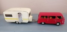 Jouet Ancien Cko  Combi Voltswagen  Et Caravane Cko . Corgi Toys, Dinky Toys... 