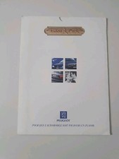Catalogue  PEUGEOT  Gamme