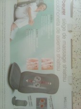 Siège de massage shiatsu chauffant Beurer MG220 - En carton d'origine