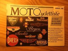 revue moto Le Motocyclettiste annuel 1990