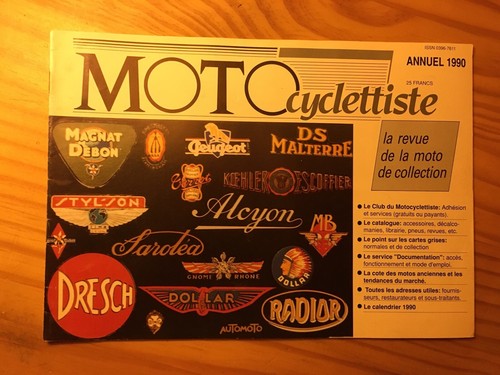 Revue moto motocyclettiste - revue,
