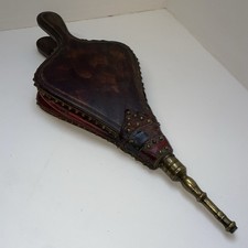 Ancien Soufflet De Cheminée