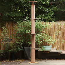 Arbre à chat haut : tour, griffoir, perchoir pour fenêtre