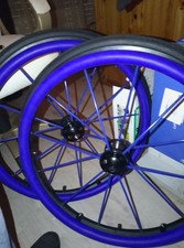 Roues fauteuil roulant 24 ''