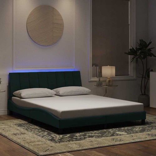 Cadre lit avec led - de,