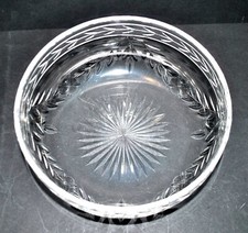 SAINT-LOUIS Coupe Saladier Laurier en cristal taillé 1930
