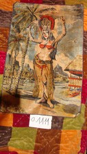 Rare tapisserie en velours