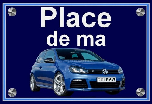 Plaque place de ma - ",