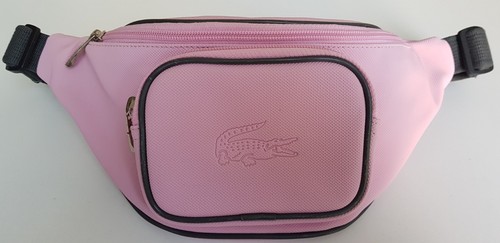 Sac banane zippé rose lacoste - banane,
