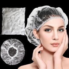 100 PCS Bonnets de Douche