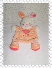 H - Doudou Semi Plat Lapin