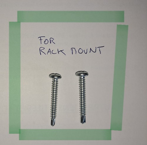 Screws for revox - screws, rack