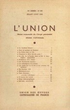 L'union revue mensuelle du