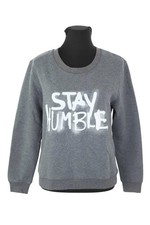 Pull en coton gris Claudie