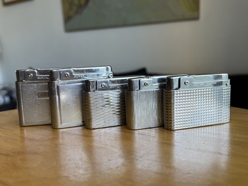 Silver match lot 5 anciens - match,,