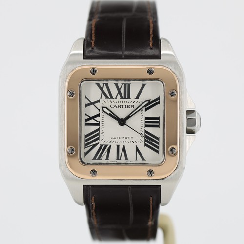 Cartier santos 100 - medium, two