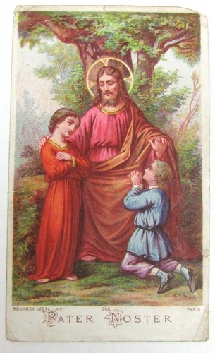 Image pieuse ancienne holy - image,