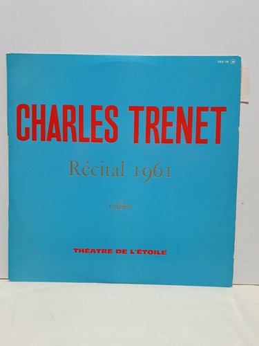 33t charles trenet recital - 33t,