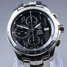 Limited Exc+5 TAG HEUER Link CJF211N Montre Automatique Homme 42mm Chronograp...