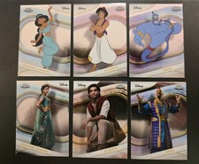 Lot Base Aladdin Topps Chrome Disney 2025 Jasmine Genie