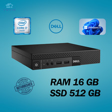 PC DE BUREAU 9020 MINI INTEL I7 RAM 16 Go SSD 512 Go WIN 11 PRO RECONDITIONNÉ