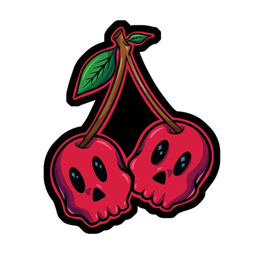Tete mort cerise fruit - tete,