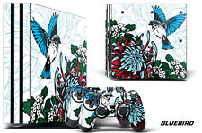 Skin Autocollant Pour PS4 Pro PLAYSTATION 4 Pro Console + Manette Stickers Bubd