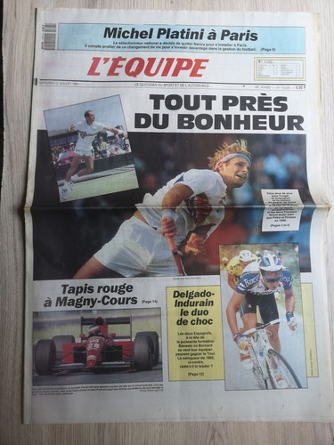 Equipe journal 07 1991 - l'equipe,