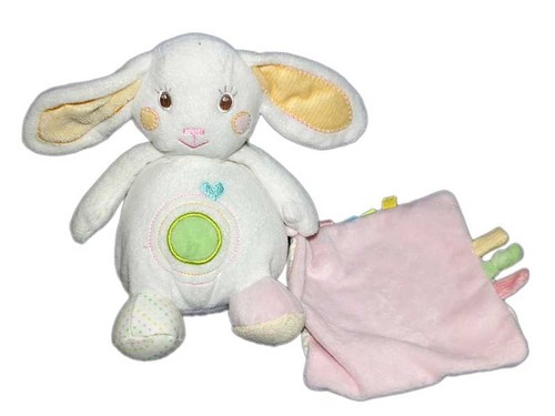 Doudou lapin blanc auchan - doudou,