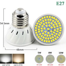 LED Bulb Chip E27 E14 MR16 Gu10 5W 8W 10W COB Light AC 220V Cup Floodlight Lamp