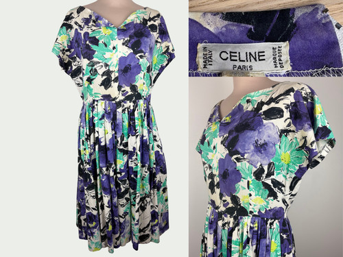 Robe céline vintage années - vintage,