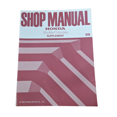 Manuel atelier honda - manuel,