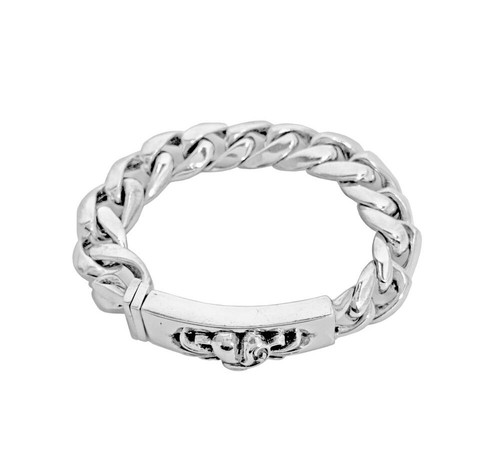 Chrome hearts heart dagger - chrome,