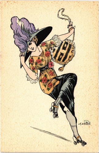 Artist signed glamour - artist, signed,