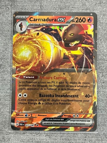 Carte pokémon carmadura - carte,