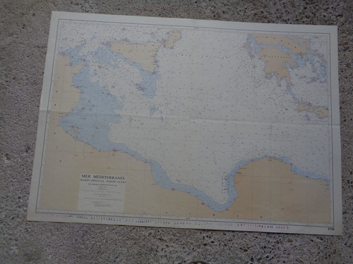 Carte marine mer - carte,