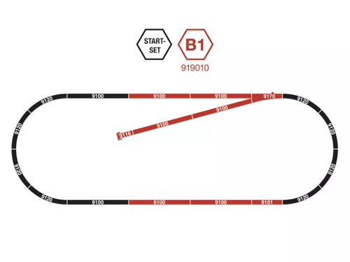 Fleischmann coffret rails - rails,