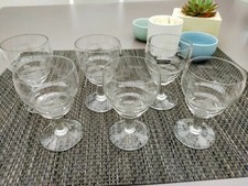 Verre Ancien Art  Déco lot 6