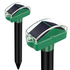 Lot de 2 Chasse Taupe Solaire Intelligent et Multifonction