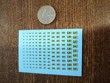 DECALCOMANIE DECALS OLD WRC PUB RALLYE POUR CAPOT FERRARI 1/43 1/32 1/24 1/18