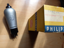Philips E447 (Pentode) TUBE LAMPE TSF NOS